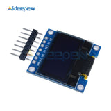 0.96 inch IIC Serial Blue Yellow OLED Display Module 128X64 I2C SSD1306 Driver IC 12864 LCD Screen Board  0.96" 7pin for Arduino