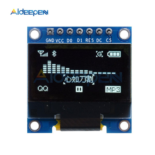 0.96 inch IIC Serial White OLED Display Module 128X64 I2C SSD1306 Driver Chip 12864 LCD Screen Board  0.96" 7pin for Arduino