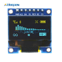 0.96 inch IIC Serial Yellow Blue OLED Display Module 128X64 I2C SSD1306 12864 LCD Screen Board GND VCC SCL SDA 0.96" for Arduino