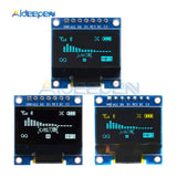 0.96 inch IIC Serial Yellow Blue OLED Display Module 128X64 I2C SSD1306 12864 LCD Screen Board GND VCC SCL SDA 0.96" for Arduino