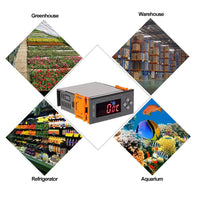 STC-100 Digital Temperature Controller Temp Sensor Thermostat Control 110-240V/12V