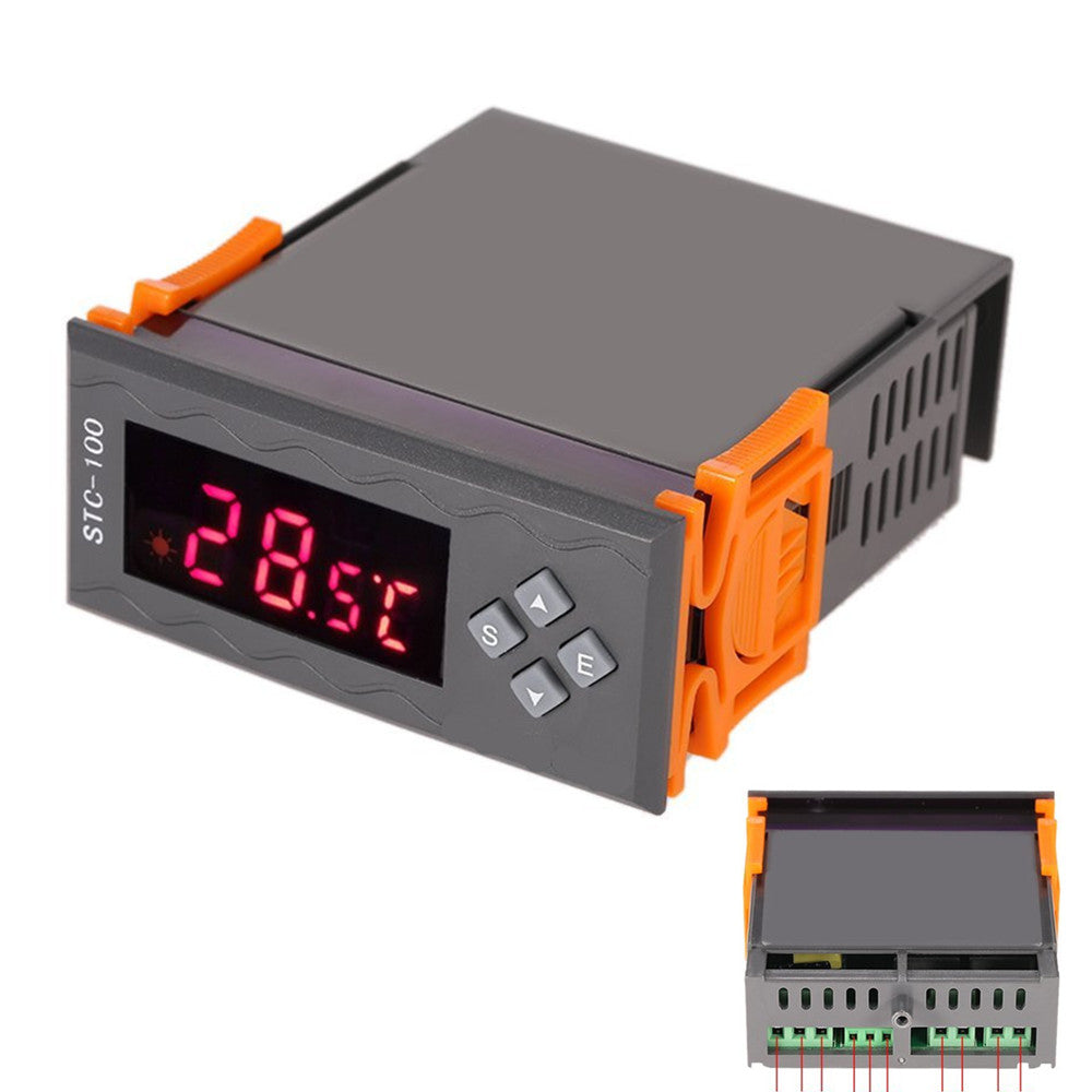 STC-100 Digital Temperature Controller Temp Sensor Thermostat – Aideepen