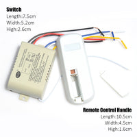 1/2/3 Ways ON/OFF 220V Lamp Light Digital Wireless Wall Remote Control Switch Receiver Transmitter on AliExpress