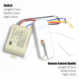 1/2/3 Ways ON/OFF 220V Lamp Light Digital Wireless Wall Remote Control Switch Receiver Transmitter on AliExpress