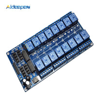 1 2 4 6 8 16 Channel DC 5V Relay Module with Optocoupler Low Level Trigger High Level Trigger Expansion Board for Arduino Relay