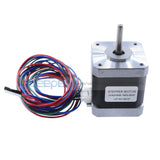 1.8 Degree 42Mm 2A 12V Nema17 2 Phase Hybird Stepper Motor Jk42Hs48-1684 4-Wire Controller