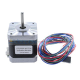 1.8 Degree 42Mm 2A 12V Nema17 2 Phase Hybird Stepper Motor Jk42Hs48-1684 4-Wire Controller