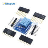 1 Set DHT Shield For Wemos D1 Mini DHT11 Single Bus Digital Temperature And Humidity Sensor Module With Matching Pins