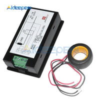 100A 80 260V Digital AC Voltage Meters Power Energy Analog Voltmeter Ammeter Watt Current Amps Volt Meter LCD Panel Monitor