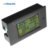 100A 80 260V Digital AC Voltage Meters Power Energy Analog Voltmeter Ammeter Watt Current Amps Volt Meter LCD Panel Monitor