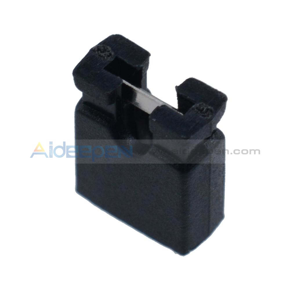 100PCS Pitch Jumper Shorted Cap&Headers & Wire Housings 2.54MM Shunt ...