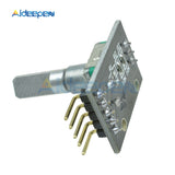 10Pcs 360 Degrees Rotary Encoder Module Brick Sensor Development Board KY 040 With Pins