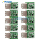 10Pcs 600MA Power Bank Charger Step Up Boost Converter Supply Voltage Module USB Output Charging Board DC DC 0.9V 5V to 5V