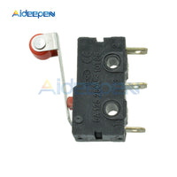 10Pcs KW12 3 Micro Switch Roller Lever Arm Normally Open Close Limit Switch