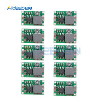 10Pcs Mini 360 DC DC Buck Converter Step Down Power Supply Module 4.75 23V to 1 17V 340KHz 17x11x3.8mm for Flight Control Car