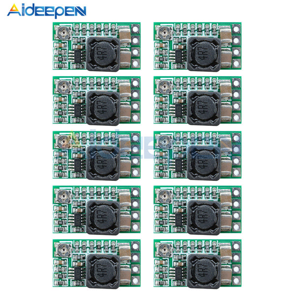 10Pcs Mini DC DC 12 24V To 5V 3A Step Down Power Supply Module Voltage Buck Converter Adjustable 1.8V 2.5V 3.3V 5V 9V 12V