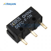10Pcs OMRON Mouse Micro Switch D2FC F 7N Mouse Button Fretting D2FC E 7N D2FC