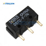 10Pcs OMRON Mouse Micro Switch D2FC F 7N Mouse Button Fretting D2FC E 7N D2FC