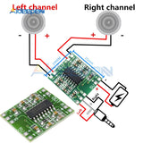 Super Mini Digital Amplifier Board 2 * 3W Class D Digital 2.5V To 5V Power Amplifier Board PAM8403 Efficient