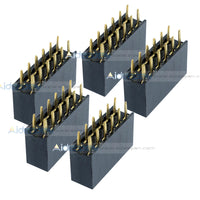 5PCS 2x6 12 Pin 2.54mm Double Row Female Straight Header