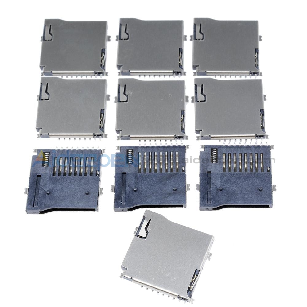 TransFlash TF Micro Memory SD Card Self-eject Socket Plug Adapter ...