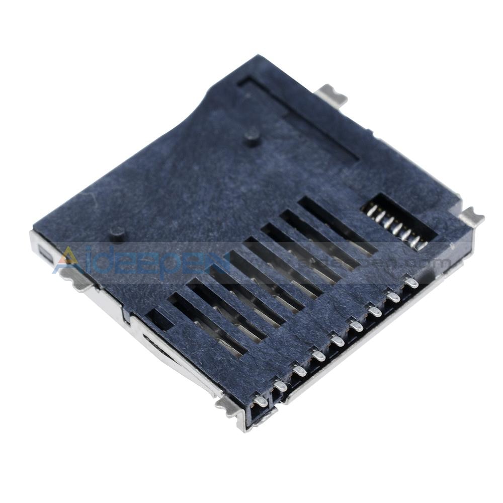 TransFlash TF Micro Memory SD Card Self-eject Socket Plug Adapter ...