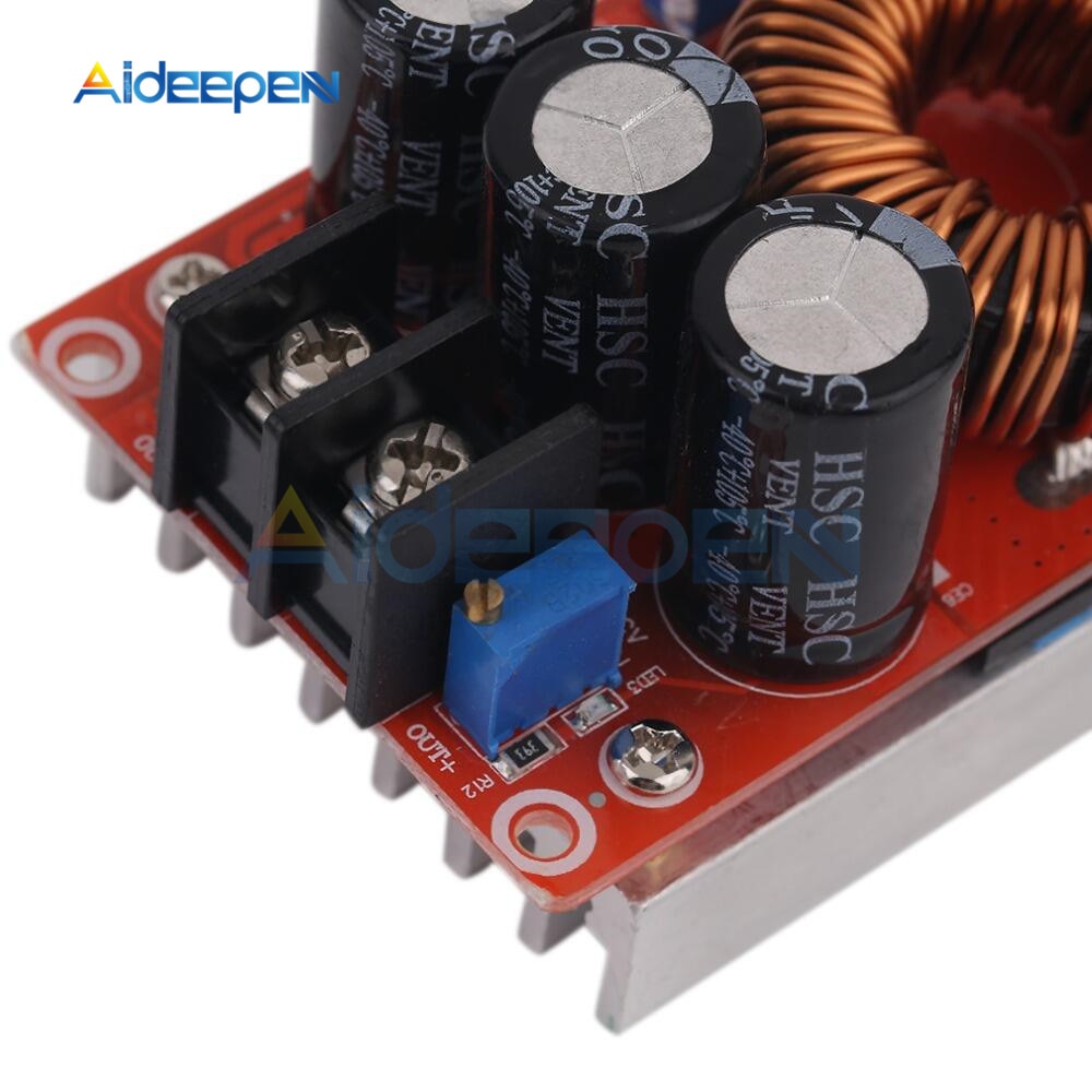 1200W 20A DC Converter Boost Step up Power Supply Module IN 8 60V OUT ...