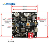 12V/24V Voice Playback Amplifier Module 10W/20W MP3 Music Player Class D 3.5mm Audio Aux Micro USB Voice Module for Arduino on AliExpress