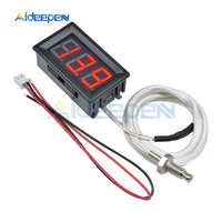 12V B310 LED Digital Thermometer 12V Temperature Meter K type M6 Thermocouple Tester Table Industrial Temperature Control