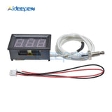 12V XH B310 LED Digital Display K Type Thermometer Temperature Control M6 Thread/Stick Thermocouple Tester  30~800C Thermograph