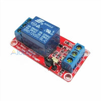 12V 1 Channel Module With Optocoupler Isolation High And Low Level Trigger Relay Function
