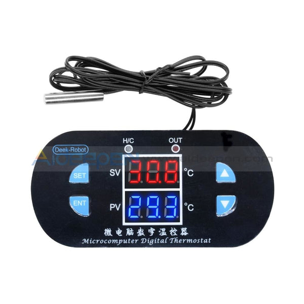 12V 10A Digital Dual Led W1308 Thermostat Temperature Controller Sensor Red+Blue/ Red+Red Red+Blue