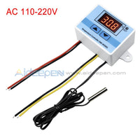 12V Digital Led Temperature Controller Ac 110-220V/ Dc Optional 110-220V
