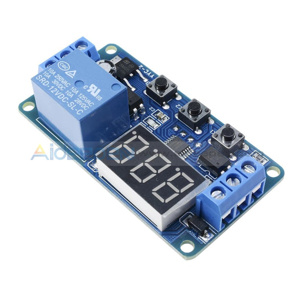 12V Led Automation Delay Timer Control Switch Relay Module Function