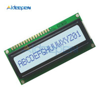 1601 16X1 Character Digital LED LCD Display Module White Backlight LCM STN SPLC780D KS0066 5V Single Row Interface Board