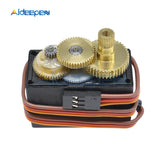 180 Angel Degrees Rotation Steering Gear 15kg DMS15 Metal Gear Digital servo Double Beads Axis For Robot