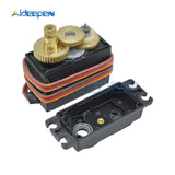 180 Angel Degrees Rotation Steering Gear 15kg DMS15 Metal Gear Digital servo Double Beads Axis For Robot