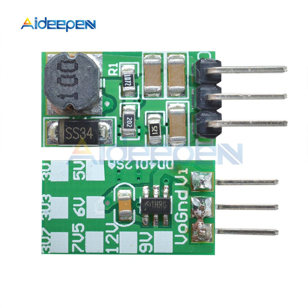 1A DC 6.5 40V to 3.3V 5V DC DC Step Down Buck Converter for Arduino ESP8266 RF BMS Power Module Input 6.5 40V Output 3.3V 5V