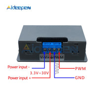 1Hz 150KHz PWM Pulse Frequency Duty Cycle Adjustable Module Square Wave Rectangular Wave Signal Generator LCD Display