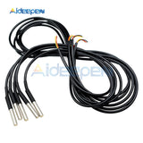 1M/2M/2.5M/3M Waterproof DS18B20 Digital Temperature Sensor Thermometer Waterproof Sensor Probe Stainless Steel