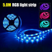 1M 2M 3M 4M 5M 5V USB Power bluetooth LED Strip Light 5050 RGB 30LED/M Music Remote APP Control TV Backlight Flexible Light Tape on AliExpress