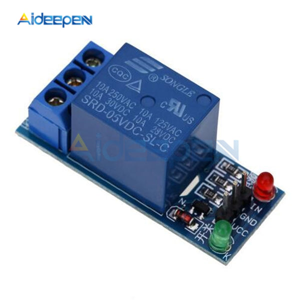 1PCS 1 One Channel 5V Relay Module High Level Trigger Expansion Board for SCM Household Appliance Control for Arduino