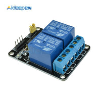 1PCS 2 channel 5V 12V 24V 2 channel relay module relay expansion board 5V low level triggered 2 way relay module