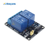 1PCS 2 channel 5V 12V 24V 2 channel relay module relay expansion board 5V low level triggered 2 way relay module