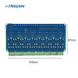 Modbus RTU 1 2 4 8 channel Relay Module 485 TTL Communication 1 2 4 8 Channel Input Relay Module 12V