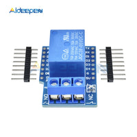 1Set Wemos D1 Mini Relay Shield One Channel for Wemos D1 Mini Relay Module ESP8266 Development Board For Arduino