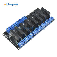 1pcs  5v 8 Channel Relay Module 8 Way  Solid State Relay Module for Arduino Low Level Trigger