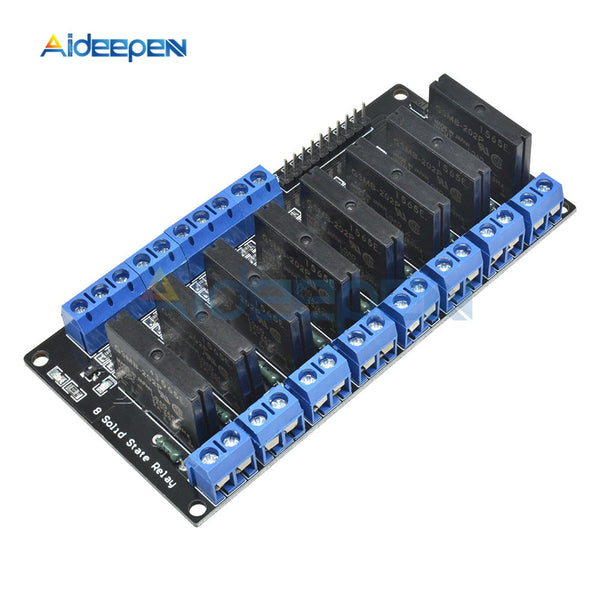 1pcs  5v 8 Channel Relay Module 8 Way  Solid State Relay Module for Arduino Low Level Trigger