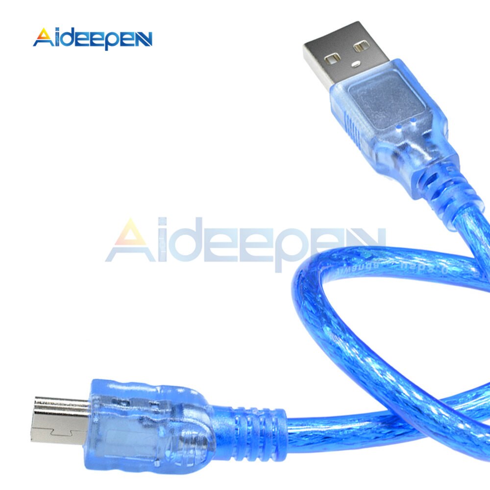 1pcs USB Cable for Arduino Nano 3.0 USB to mini USB 30cm – Aideepen