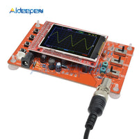 2.4" TFT Digital Oscilloscope Assembled 200KHz Tester 1Msps Bandwidth Probe Soldered Oscilloscope Parts